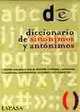 Diccionario de Sinonimos y Antonimos