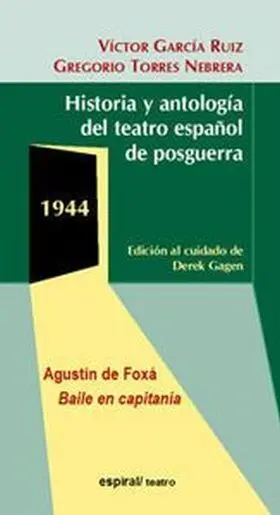 Historia y Antologia del Teatro Español de Posguer