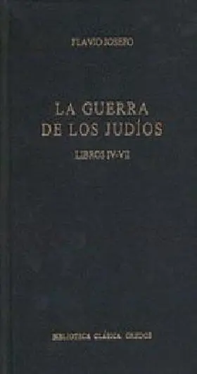 Guerra de los Judios I-Iii