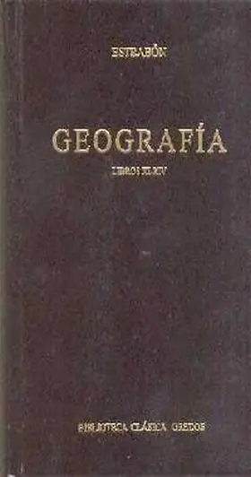 Geografia. Libros Xi-Xiv