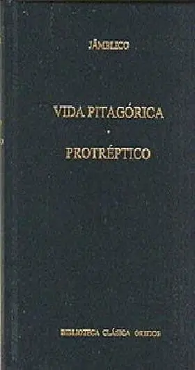 Vida Pitagorica. Protreptico