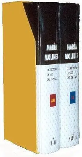 Estuche Maria Moliner 2 Volumenes