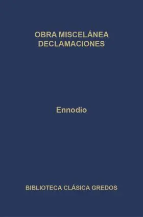 Obra Miscelanea. Declamaciones