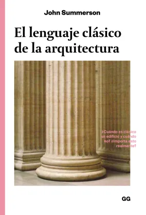 El Lenguaje Clasico de la Arquitectura