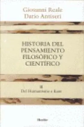 Historia del Pensamiento Filosofico Ii