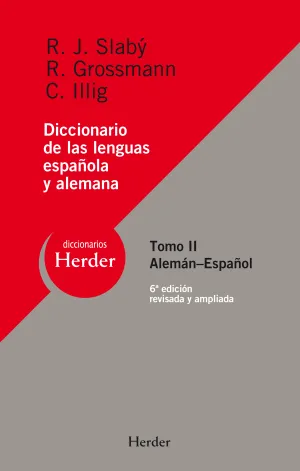 Dicc. Aleman Español. Ii. 6ª Edic. (Nueva)