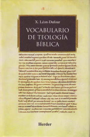 Vocabulario de Teologia Biblica Rtca Ne