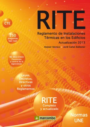 Rite Reglamento de Instalaciones Termicas en los Edificios