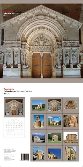 Calendario 2013 Romanico Mesa.