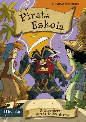 Pirata Eskola 3 Bizargorri Pirata Beldurgarria