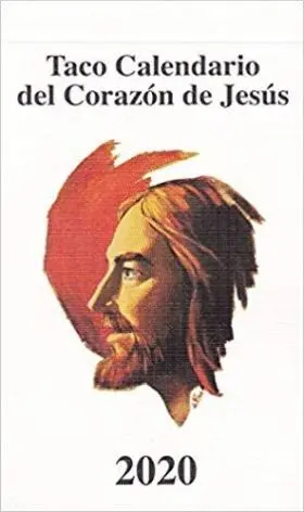 Taco Calendario Corazon de Jesus 2020