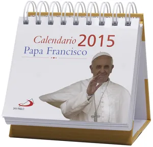 Calendario Papa Francisco 2015 - Mesa