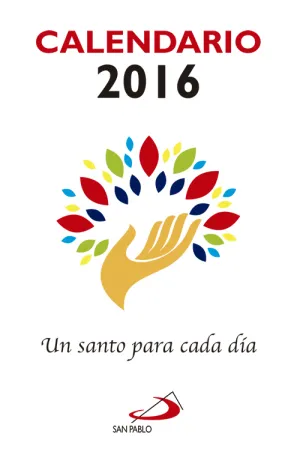 Calendario 2016 un Santo para Cada Dia
