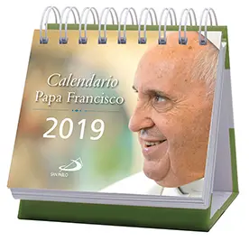 Calendario Atril Papa Francisco 2019