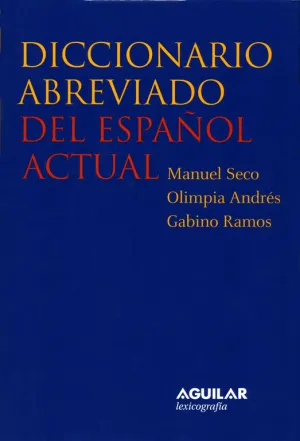Diccionario Abreviado del Español Actual