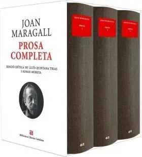 Estoig Prosa 1, 2 I 3 de Joan Maragall