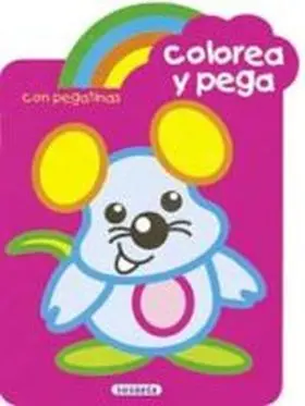 Colorea y Pega con Pegatinas