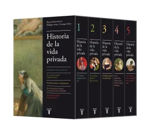 Estuche Historia de la Vida Privada ( 5 Volumenes