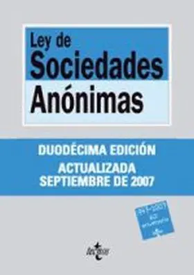 Ley de Sociedades Anonimas
