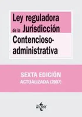 Ley Reguladora de la Jurisdiccion Contencioso-Admi