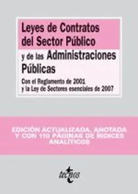 Leyes de Contratos del Sector Publico y de las Adm