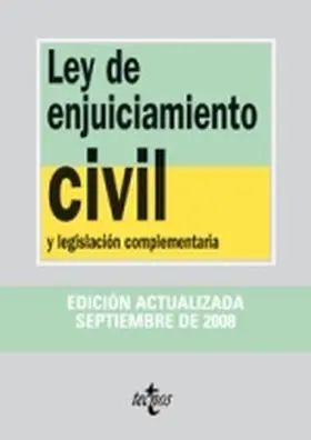 Ley de Enjuiciamiento Civil Ed. 2008