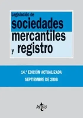 Legislacion de Sociedades Mercantiles y Registro