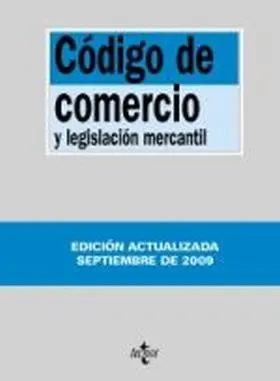Codigo de Comercio y Legislacion Mercantil