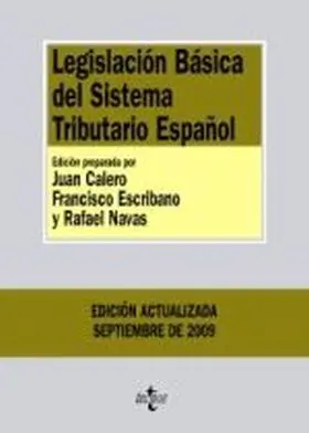 Legislacion Basica del Sistema Tributario Español