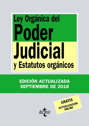 Ley Organica del Poder Judicial y Estatutos Organi