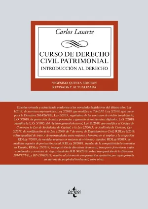 Curso de Derecho Civil Patrimonial