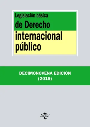 Legislacion Basica de Derecho Internacional Public
