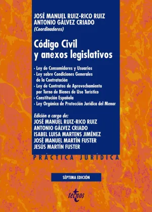 Codigo Civil y Anexos Legislativos