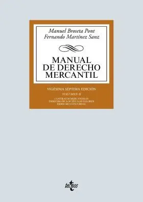 Manual de Derecho Mercantil