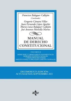 Manual de Derecho Constitucional