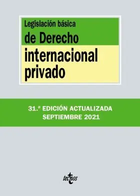 Legislacion Basica de Derecho Internacional Privad