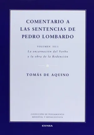 Comentario a las Sentencias de Pedro Lombardo
