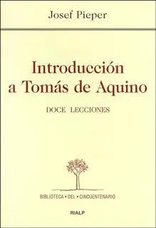 Introduccion a Tomas de Aquino