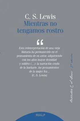 Mientras no Tengamos Rostro