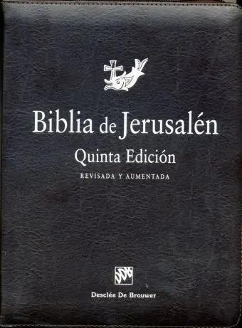 Biblia Jerusalen Manual Cremallera 5ªedicion
