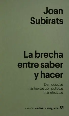Brecha entre Saber y Hacer, la