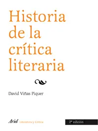 Historia de la Critica Literaria