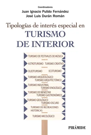 Tipologías de Interés Especial en Turismo de Interior