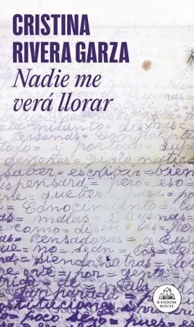 Nadie me Vera Llorar