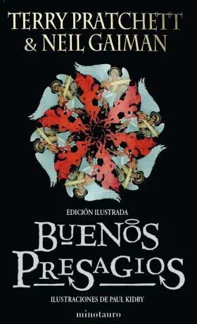Buenos Presagios. Ilustrado por Paul Kidby
