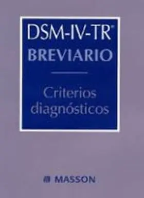 Dsm Iv -Tr Breviario Criterios Diagnostico