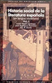 Historia Social de la Literatura Española 2 Vol