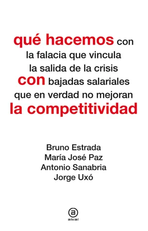 Qué Hacemos con la Competitividad