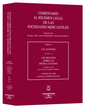 Comentario Al Regimen Legal de las Sociedades Iv