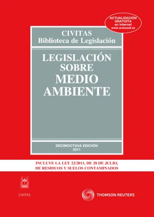 Legislacion Sobre el Medio Ambiente, 18ªed.